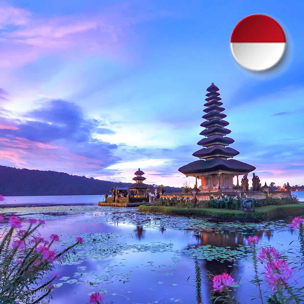 Indonesia travel eSIM 5 days 1GB/ day